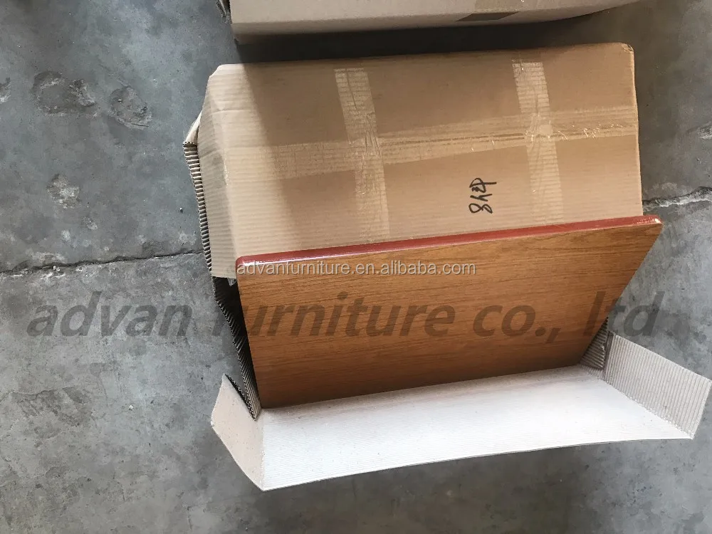 Cheap school chairs and desk set kids school furniture comfortable and wooden single table and chair cover