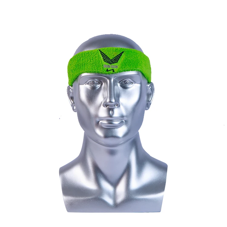 Nylon Sport Custom Logo Wholesale Sports Head Tie Headband Up