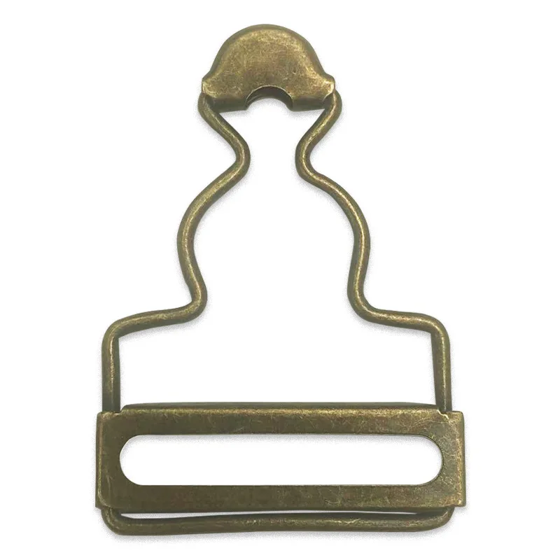 Factory direct metal adjuster sliding adjustable suspender gourd buckle