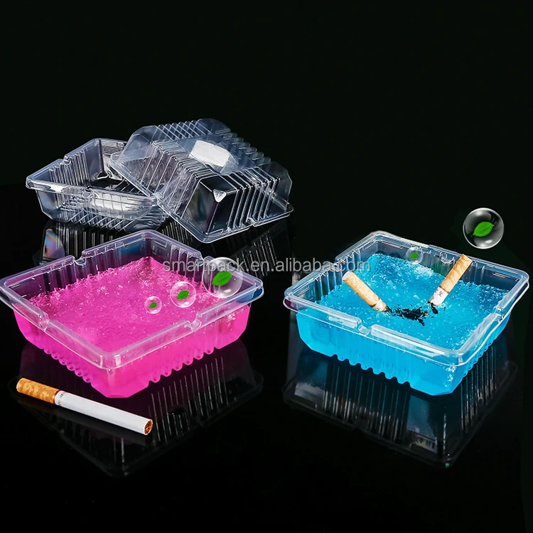 New arrivals plastic portable cigarettes ashtrays disposable ashtray available for multiple occasions