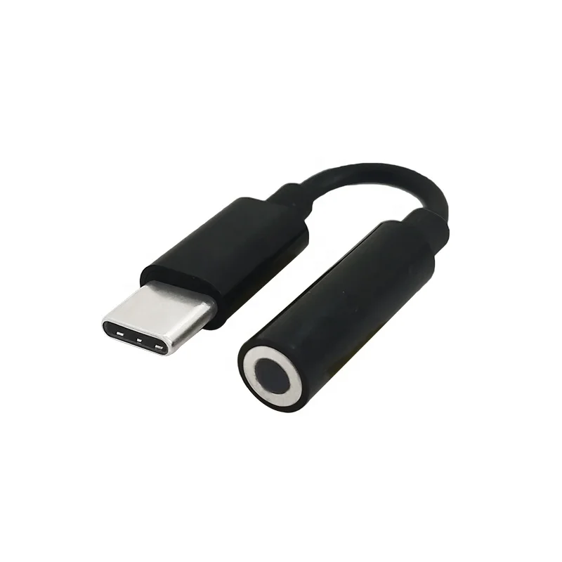 
384Khz Mini USB Type C To 3.5Mm Female Earphone Jack Type-C Audio Adapter 