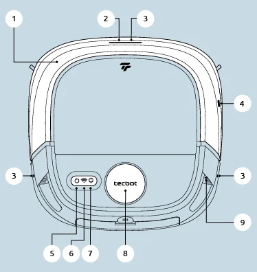 tecbot  M1 2022 Robot laser sweeping Robot Mop Vacuum Cleaner vacuum aspiratorat self clean sweep intelligent smart