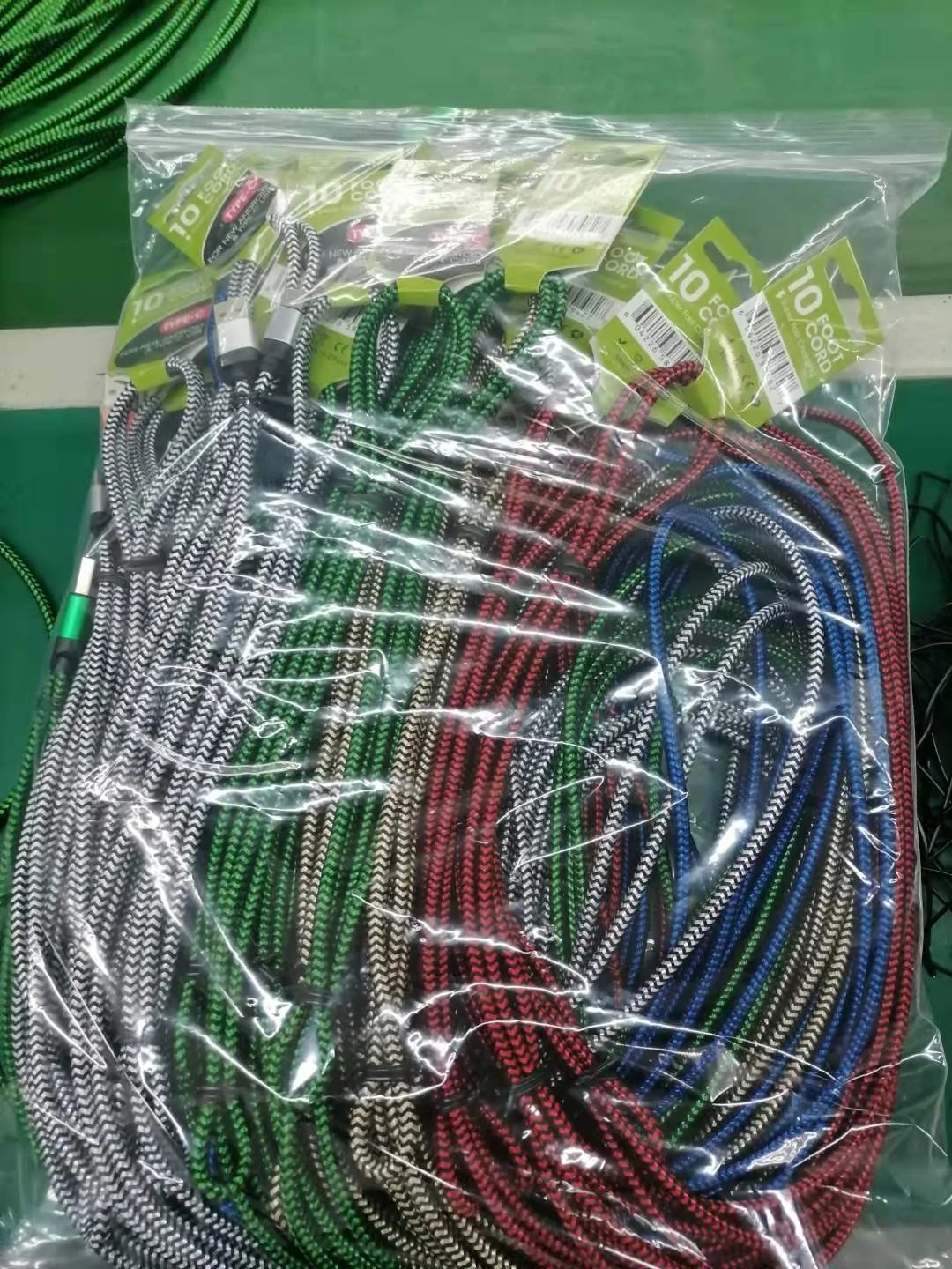 Высокое качество USB кабель с нейлоновой оплеткой Кабель разъемом типа C последняя для iphone Быстрый зарядный передачи данных 1 м 2