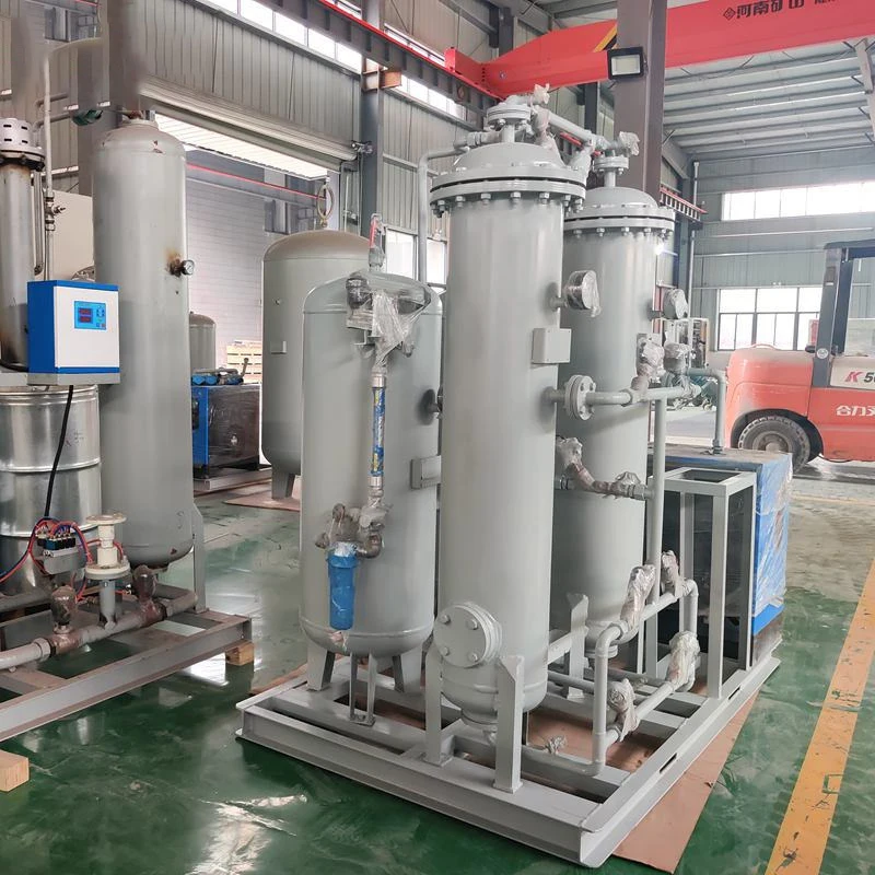High Purity 99.99%-99.9995% Industry Laser Cutting Annealing Furnace Use PSA Nitrogen Generator with Purifier System