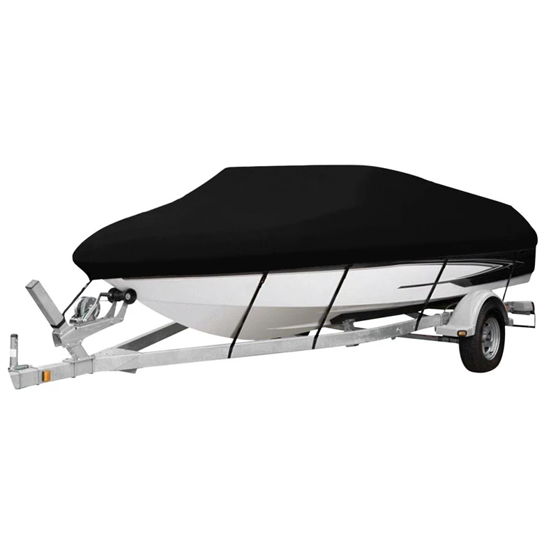 600D dustproof waterproof polyester oxford boat cover