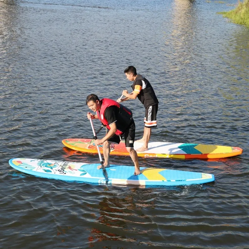 Factory Price Surfing Wooden Surfboards SUP SurfBoards boards and paddles wholesale EPS Core HandBoard Surf Paddle Board