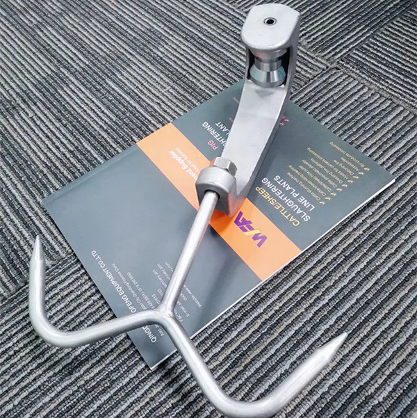 Лидер продаж, оборудование для забоя овец, инструменты, тележки, крючки для линии забоя коз