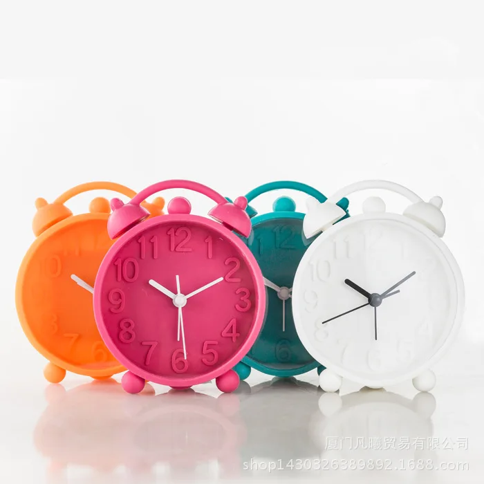 Небьющийся силиконовый Будильник для детей на заказ