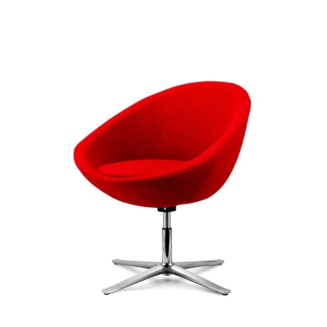 
Modern Polished Legs Soft Commercial Leisure Rotate Chair in Waiting Area 