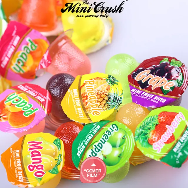 Футбольная банка желе для конфет кокосовое личи кошерное Мини-желе