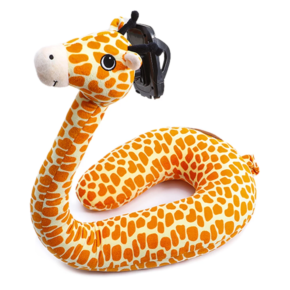 New Animal Memory Cotton U-shaped Neck Pillow Noon Rest Pillow Plane Travel Pillow set