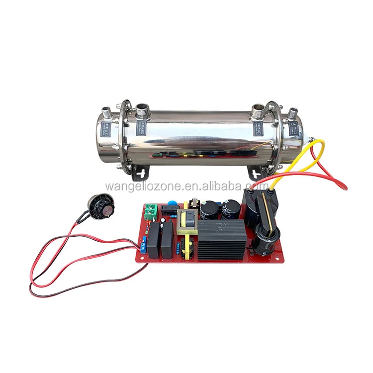 AC220V 50HZ 20G Water Cooled Stainless Steel Tube Ozone Generator Kits