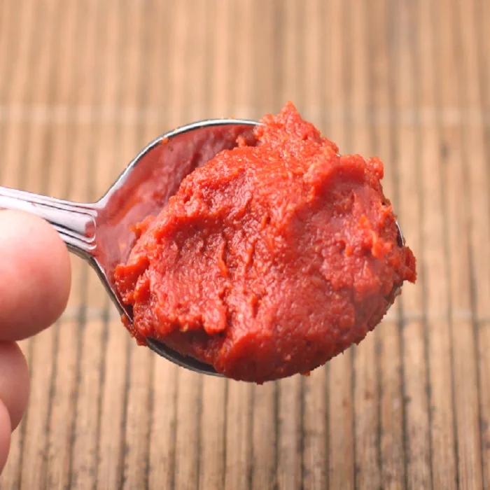 Indian best quality tomato paste brix 28 30%  for cooking salad pot competitive price available with drums packing