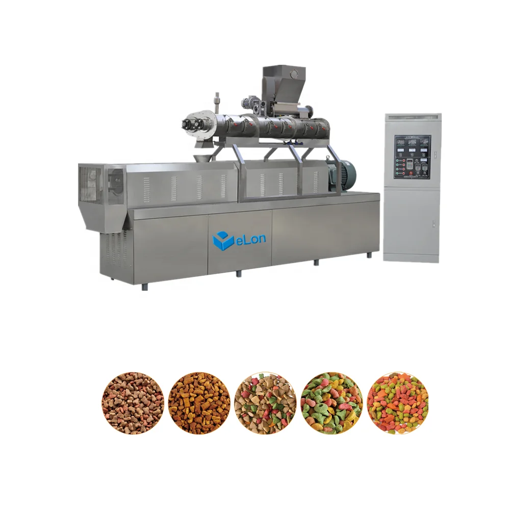 200-300kg/h Animal Feed Extruder Machine Pet Food Extruding Machine making machine