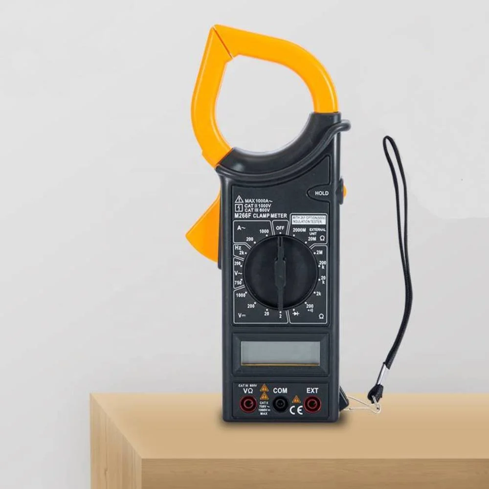 2000 counts  ac digital clamp meter M266F with frequency at wholesale price same as mastech M266F