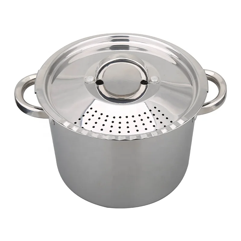 Wholesale 22cm Italy cooker stainless steel nonstick spaghetti pasta pot