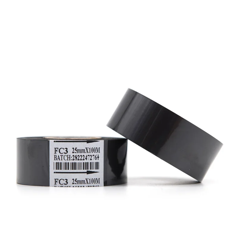 OEM Service FC3 Black 25mm*100m Expiration Date Printer Machine Date Printing Ribbon