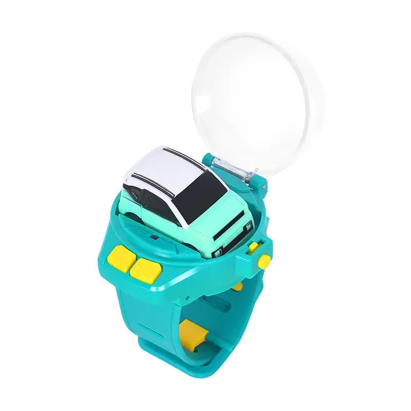 RC Mini Watch Car Toys Hot Selling Wrist Racing Funning Educational Remote Control Watch Car Toys For Kids
