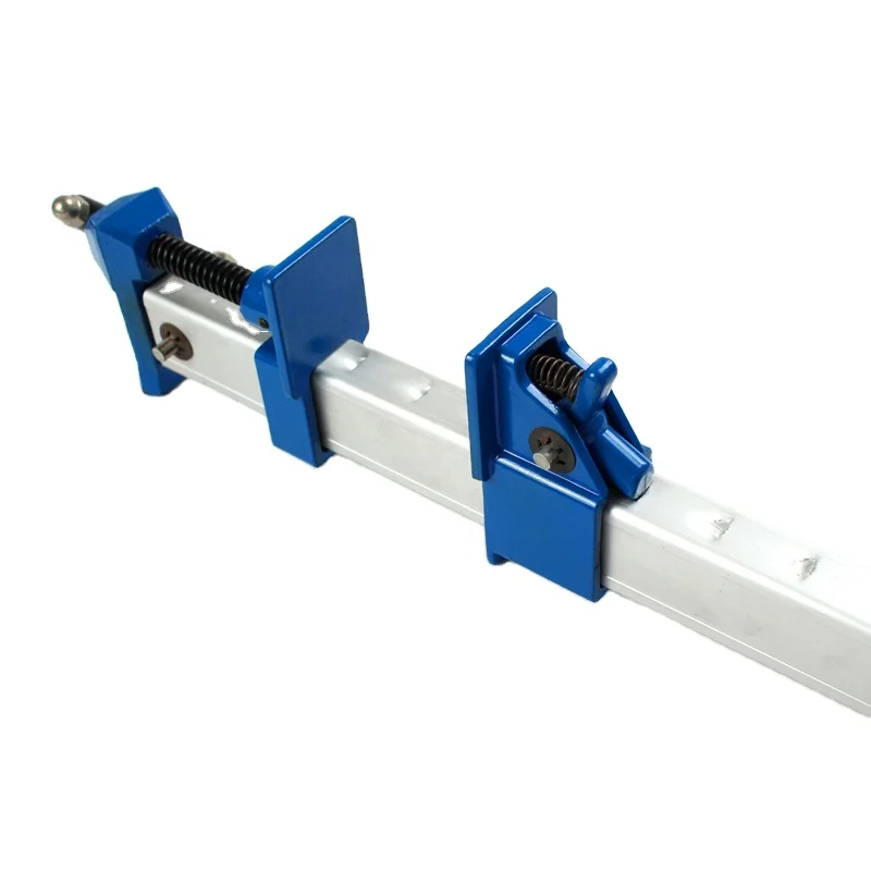 Aluminum Alloy F-Clamp Quick Woodworking Fixture Horizontal Vertical Fixed Press Plate Clamping Device Fixing Clip
