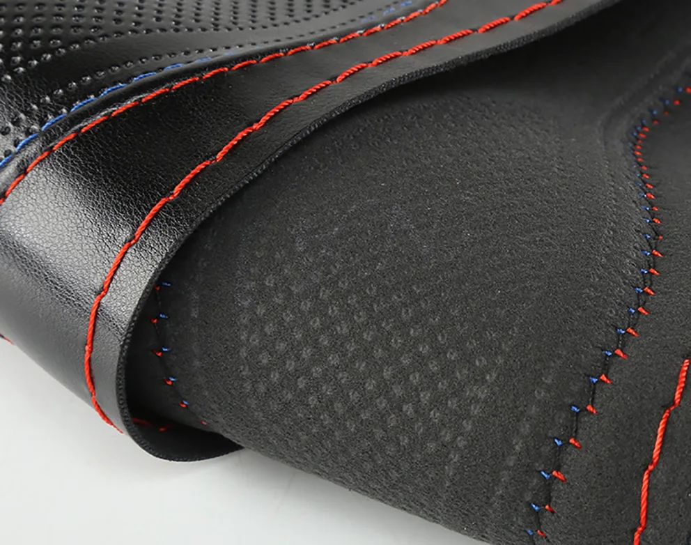 SF185 Sports Style Hand Sew Steering Wheel Cover