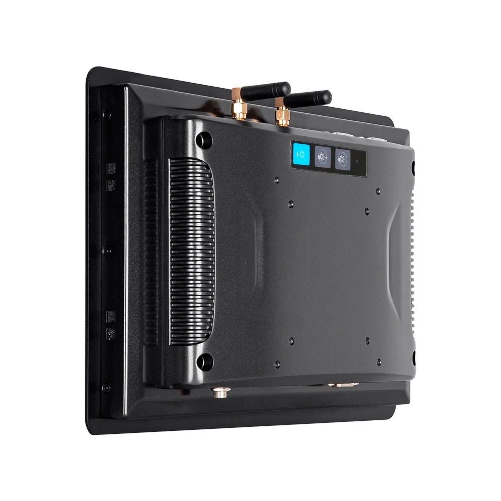 10.1 inch 1280*800 3mm Bezel Embedded Intel i3 i5 i7 Windows10/Linux 10 Poinits Capacitive Touch Screen Industrial Panel PC