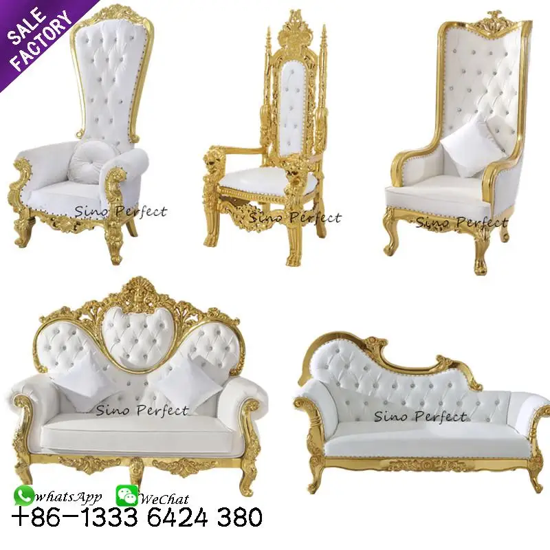 Wholesale Hotel Event Furniture Royal Set Dinning Sitting Room Chairs