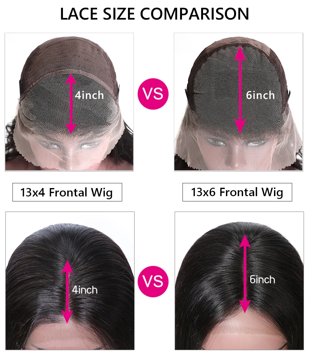 50 Inch Long 13X4 13X6 Invisible Lace Front Wigs Human Hair Mongolian Straight Thin Hd Lace Wig With Bangs