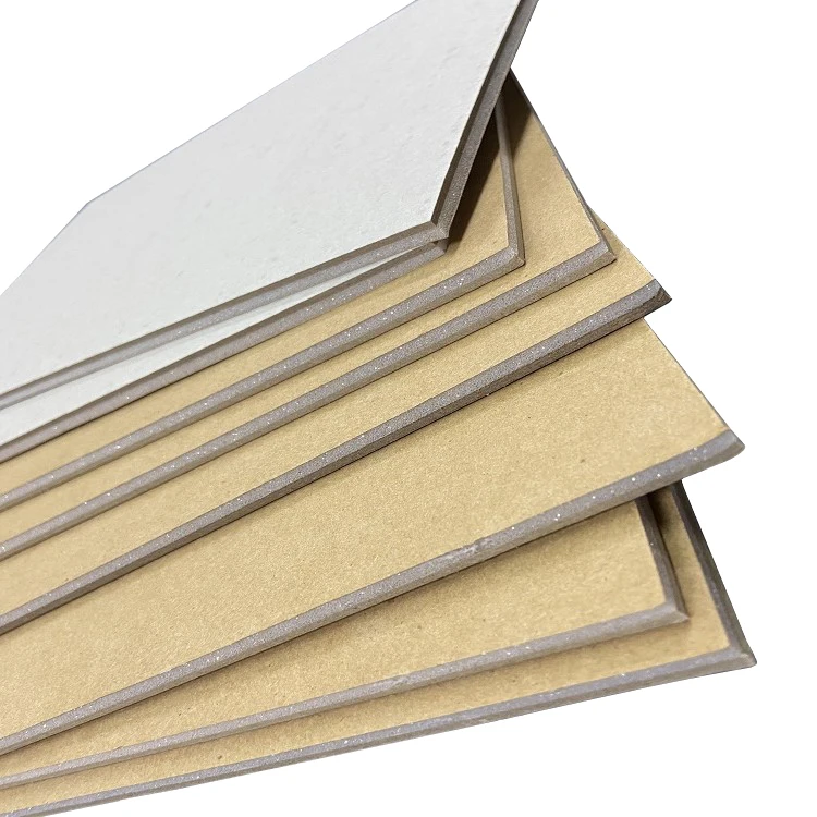 Stiff Grey Back Paper With 3mm Sponge Laminated Kraft Liner Board