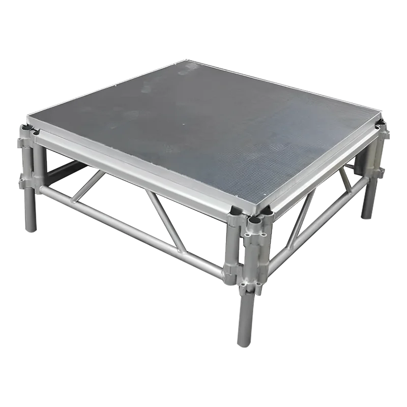 Outdoor aluminum stage platform mobile stage trailer dj professional stand stage moduler decks