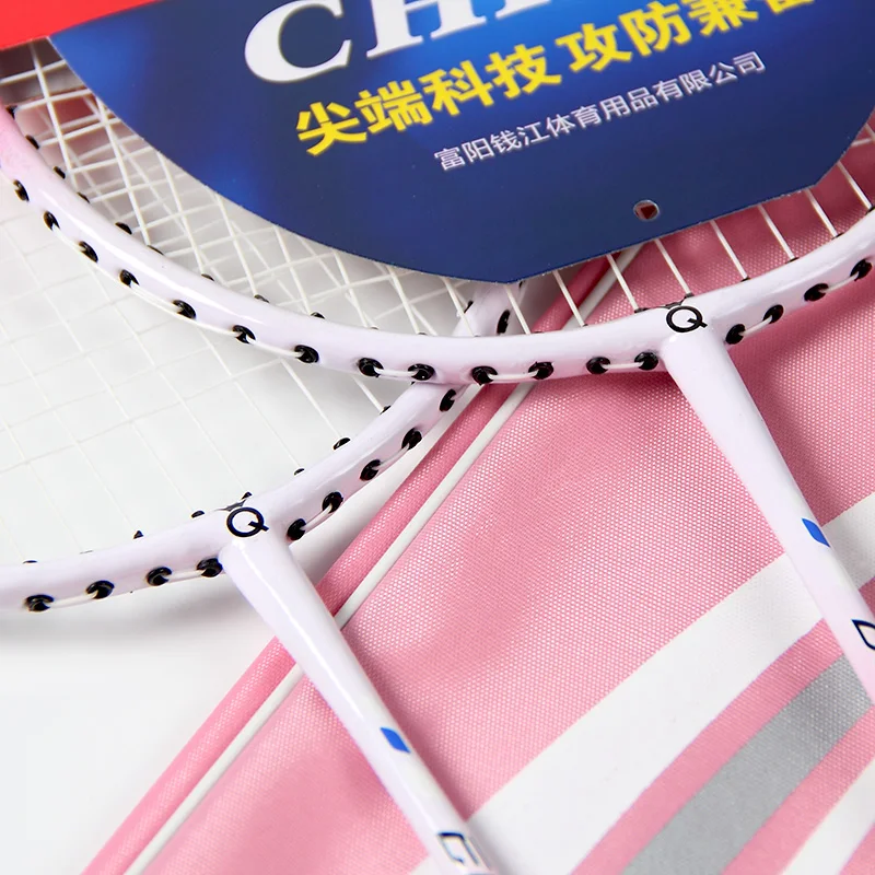 wholesale multi color custom hot sale oem v shape portable tempered steel badminton racket