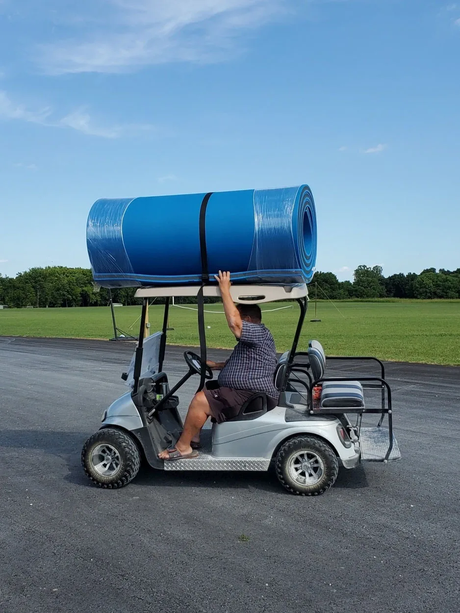 Cheap Marine Floating Yoga Mat Bed Pad Water Blanket Swimming Pool XPE Foam Mats 3 Layers Play Amusement Water Sports Equipment