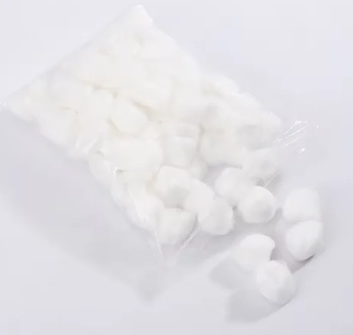 high quality100% medical absorbent cotton balls