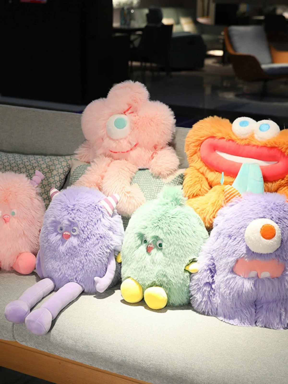 12mm 20mm 30mm super soft fabric push velour colorful pillow fabric