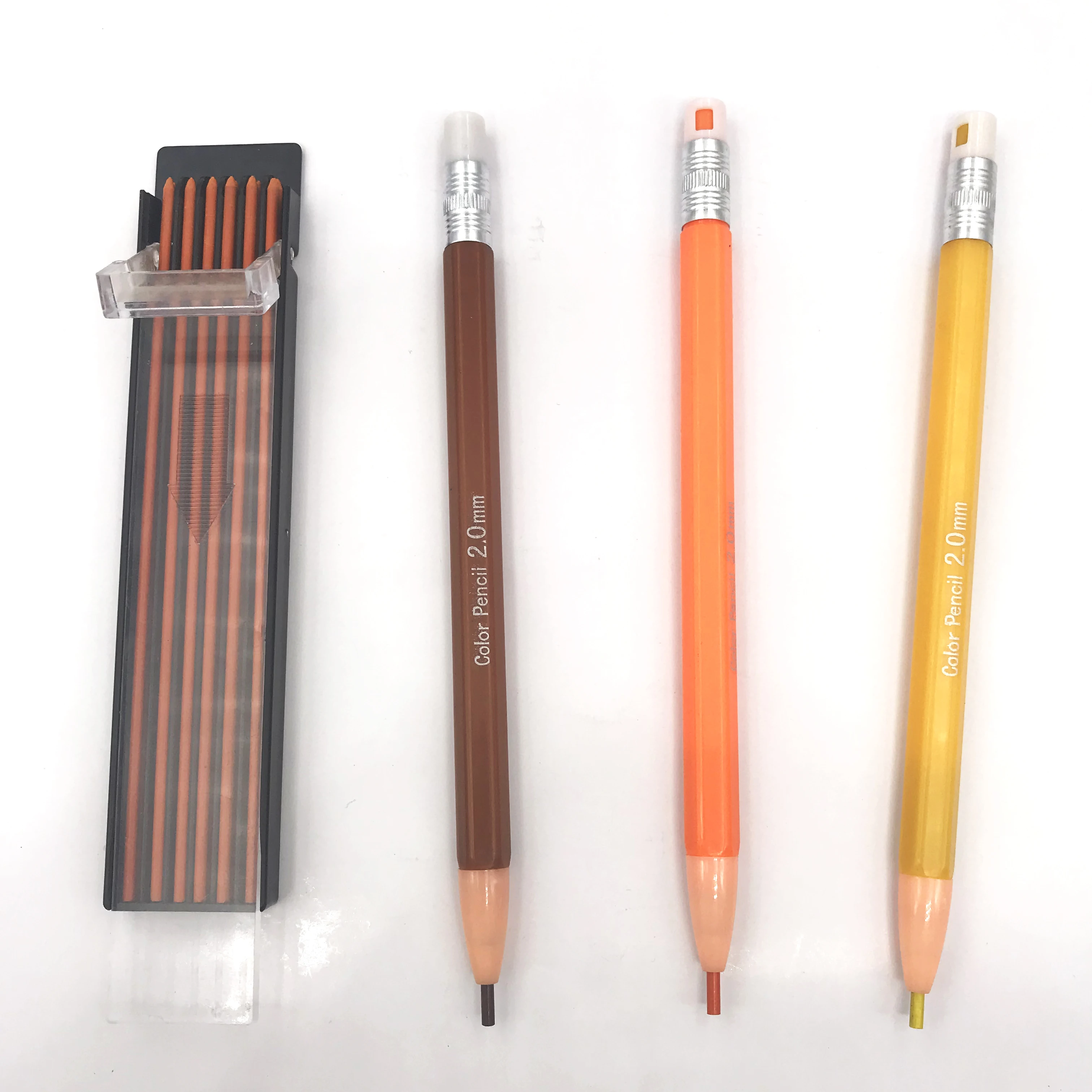 customized color lead refill 2.0 suitable for mechanical pencil 2.0