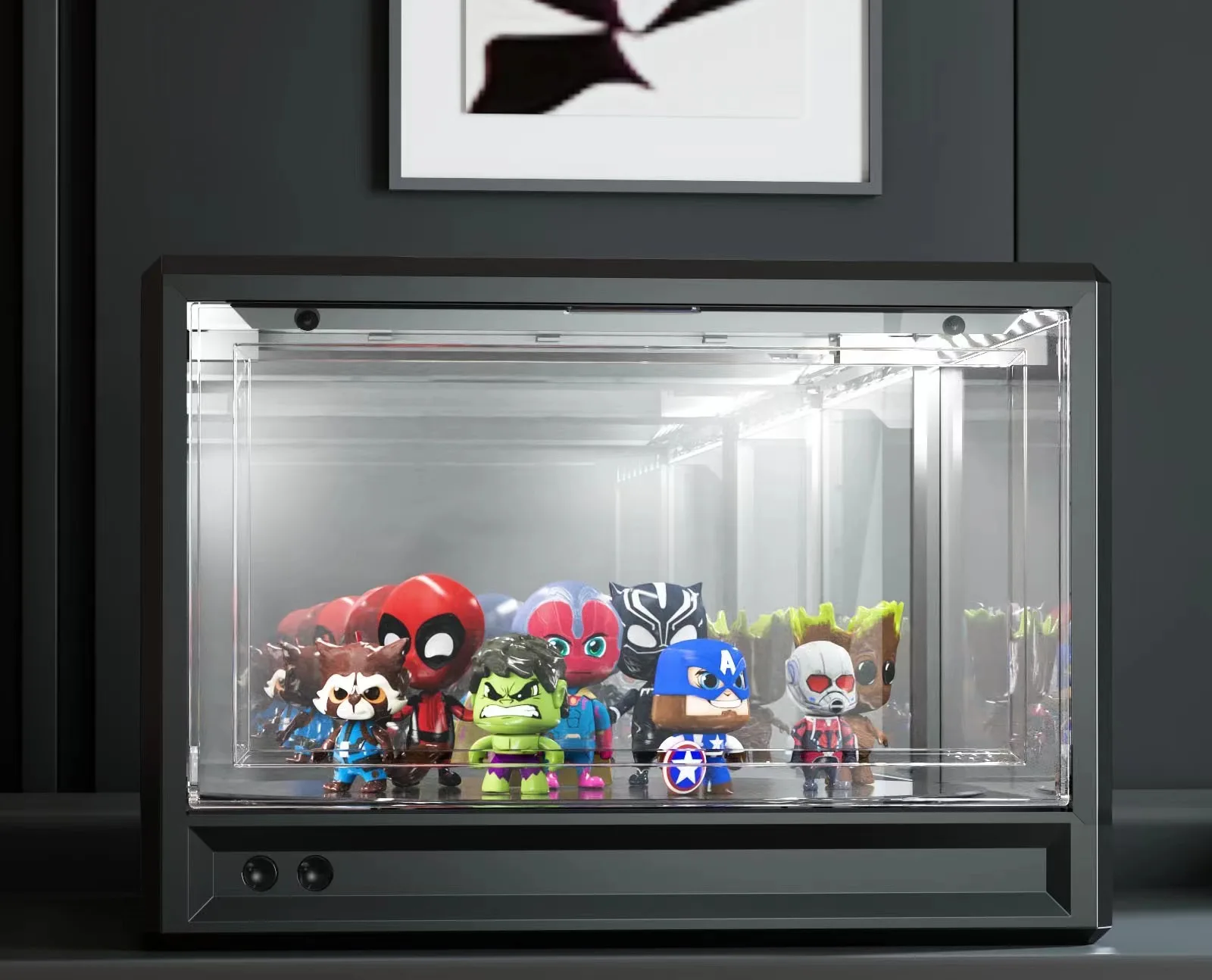 Smart Box new automatic shoe box New products sell hot transparent shoe storage display cabinet Transparent acrylic shoebox