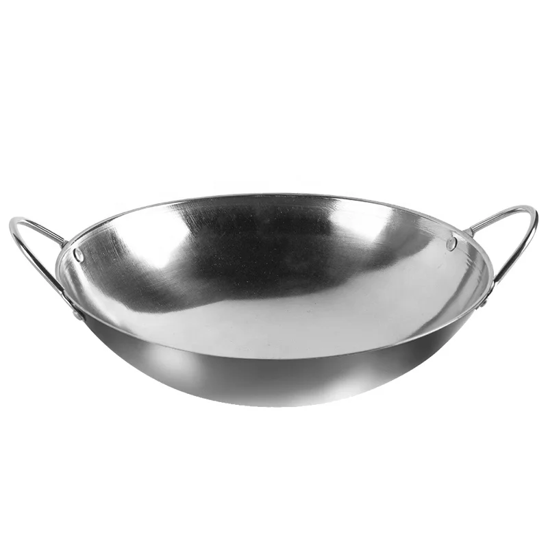 Wholesale Stainless Steel Restaurant Soup Pot Mini Alcohol Hot Pot For Outdoor Using