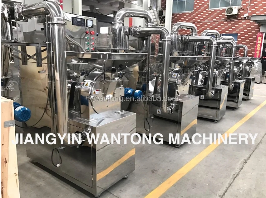 WLF MHJ Industrial dried herb Tea leaf cocoa bean grinder machine/crusher crushing machine