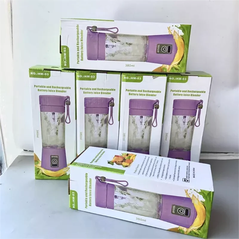 Mini Juicer Blender USB Recharge Fruit Mixers Juicers Fruit Extractors Food Milkshake Juice Maker