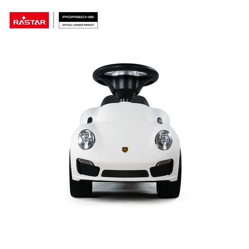 New arrival kids car Rastar Porsche Kids plastic foot to floor baby ride on toy driving walker for baby
