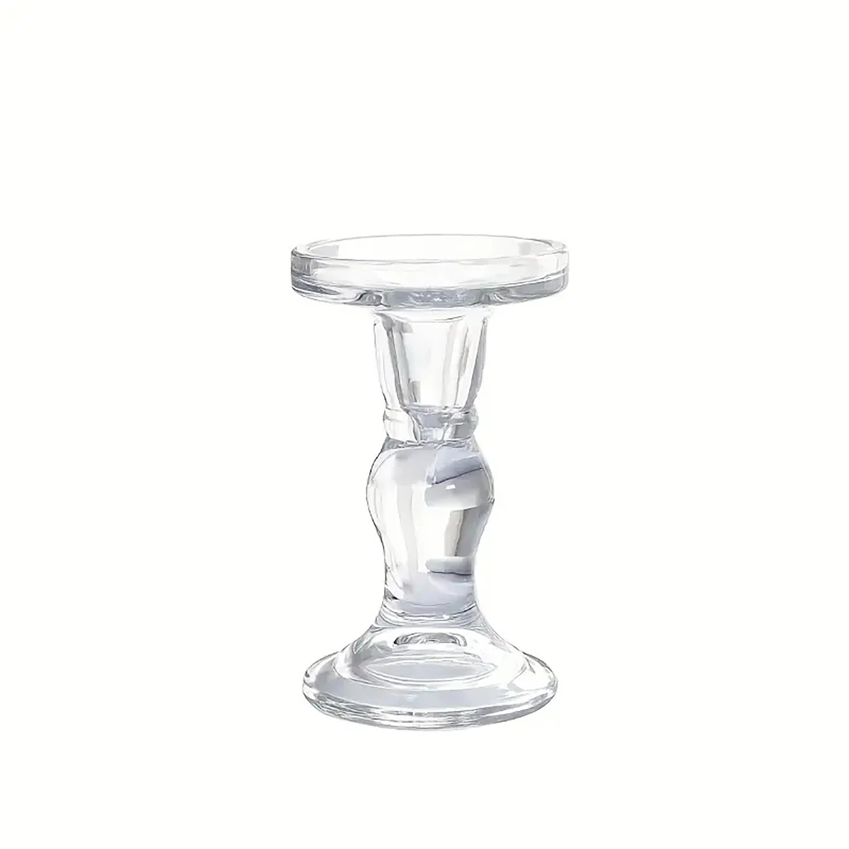 Home decoration candlestick Tea Lamp Glass Candle Cup Atmosphere Nordic style candlestick