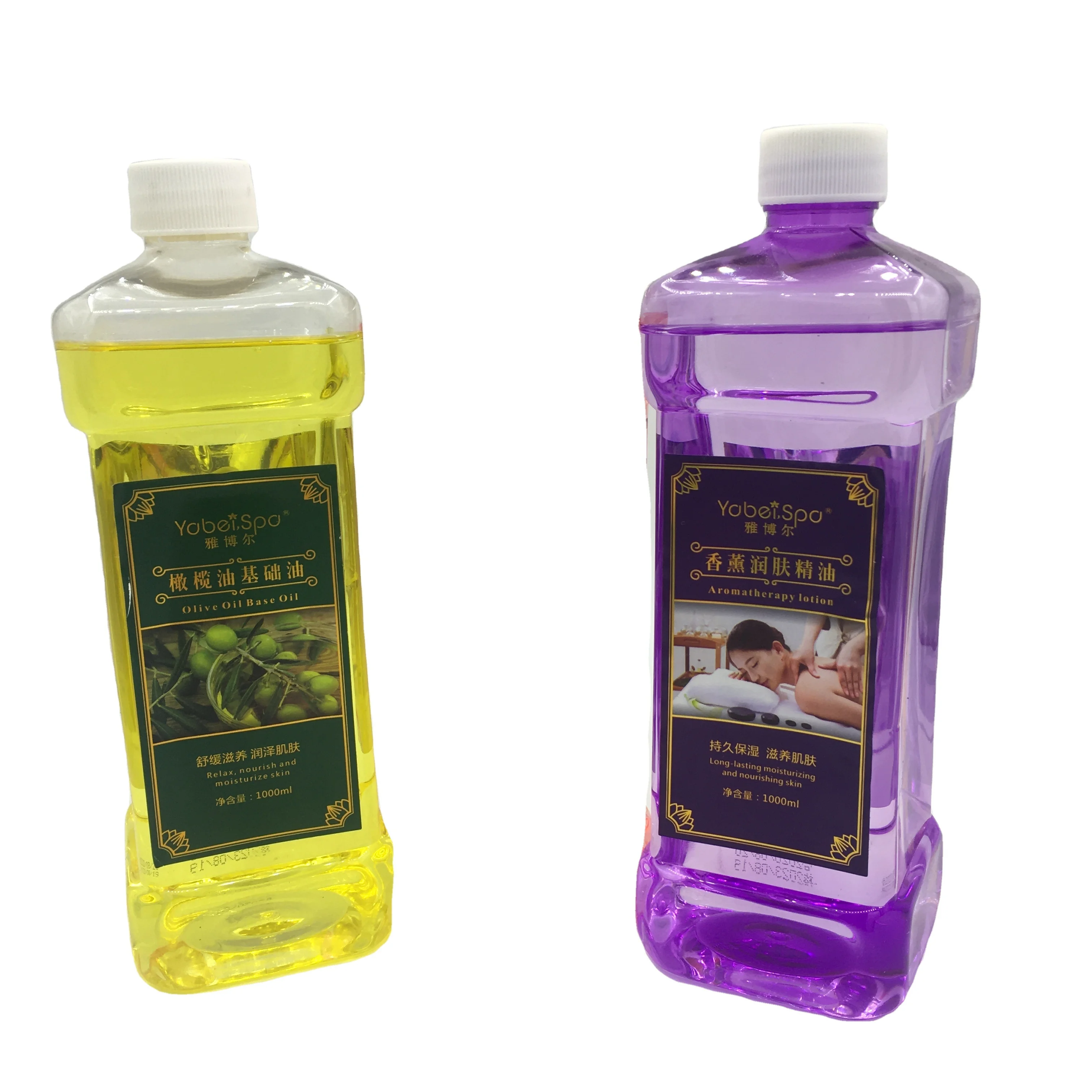 wholesale olive lavender massage oil aromatherapy lotion with private label