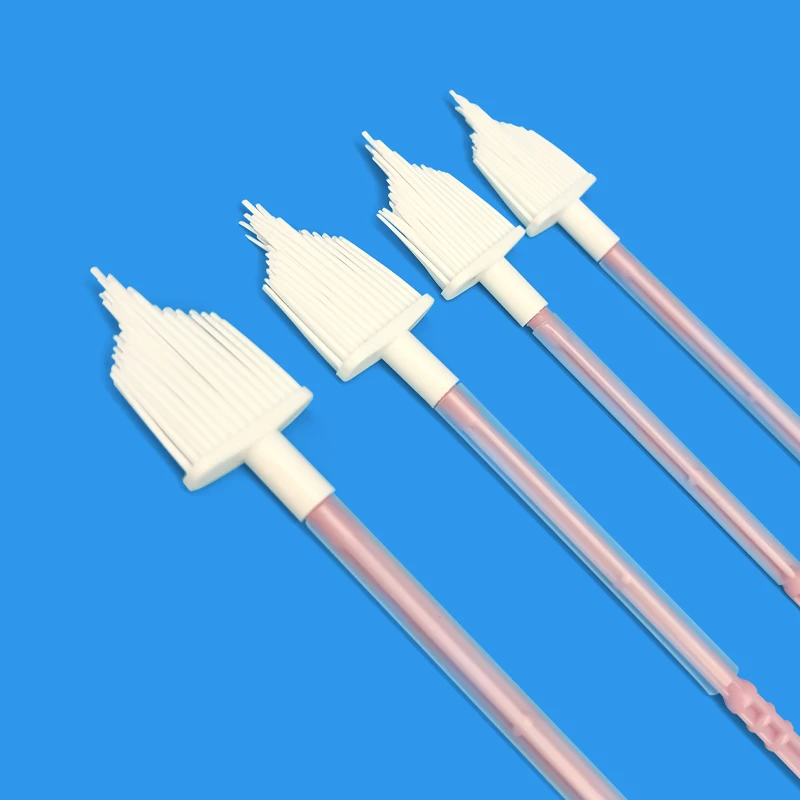 New Female Surgical Instruments Disposable Medical Cotton Nylon Examination Sampling Kit Cervical Spatula Cytobrush Applicator