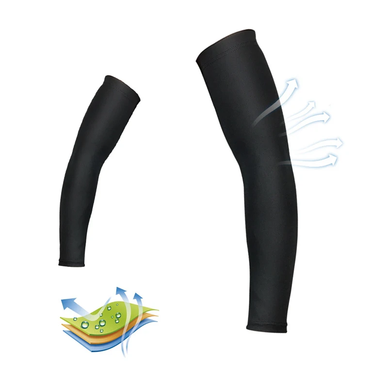 Cycling Arm Cover Sleeves Outdoor Sports Ice Sleeve Golf Cool Arm Guard Compression Sleeves