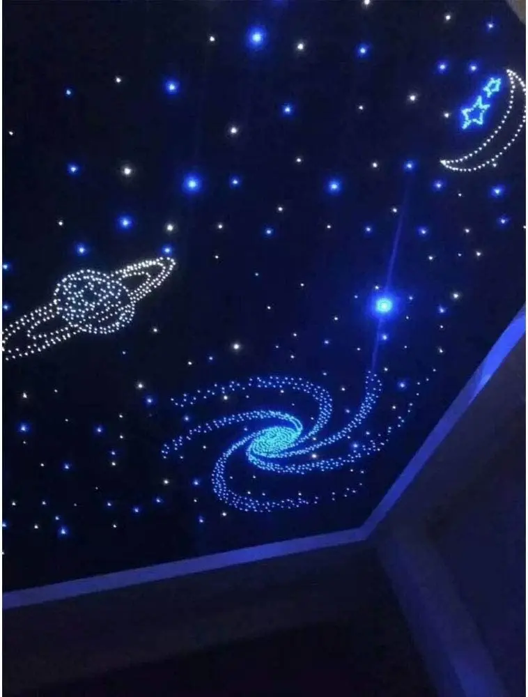 TXPOF Flexible Plastic Side Glow Optic Fiber Lighting Strip For Car Interior Light Decoration