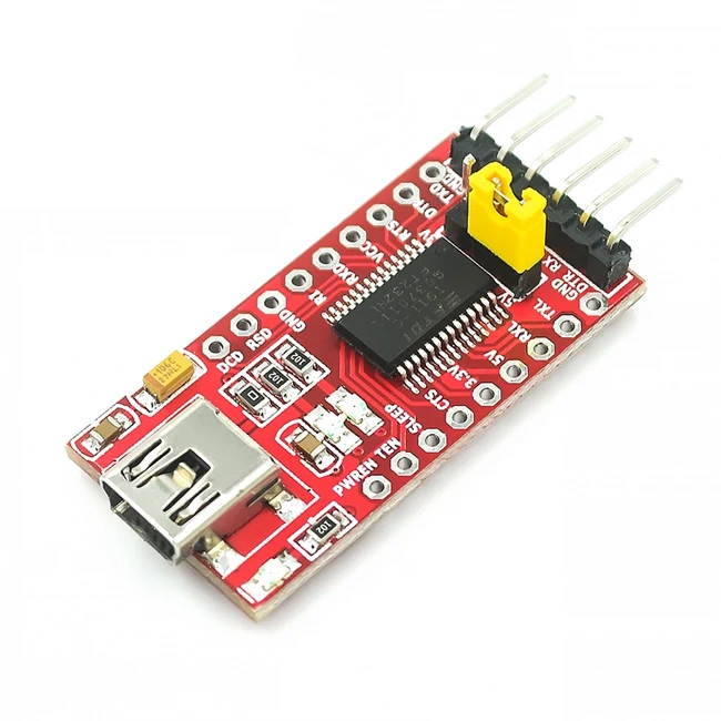 USB to TTL support 3.3V 5V FT232RL module dedicated download line mini interface