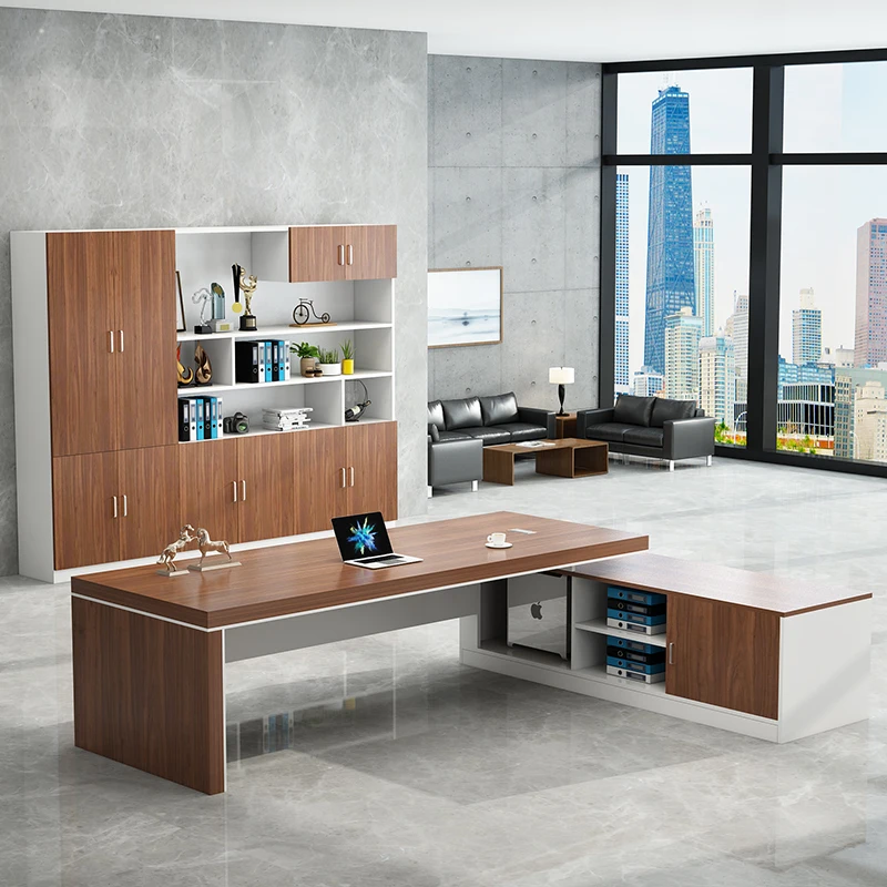 
Low Price Large Wooden Cheap Furniture Office Computer Desk 
