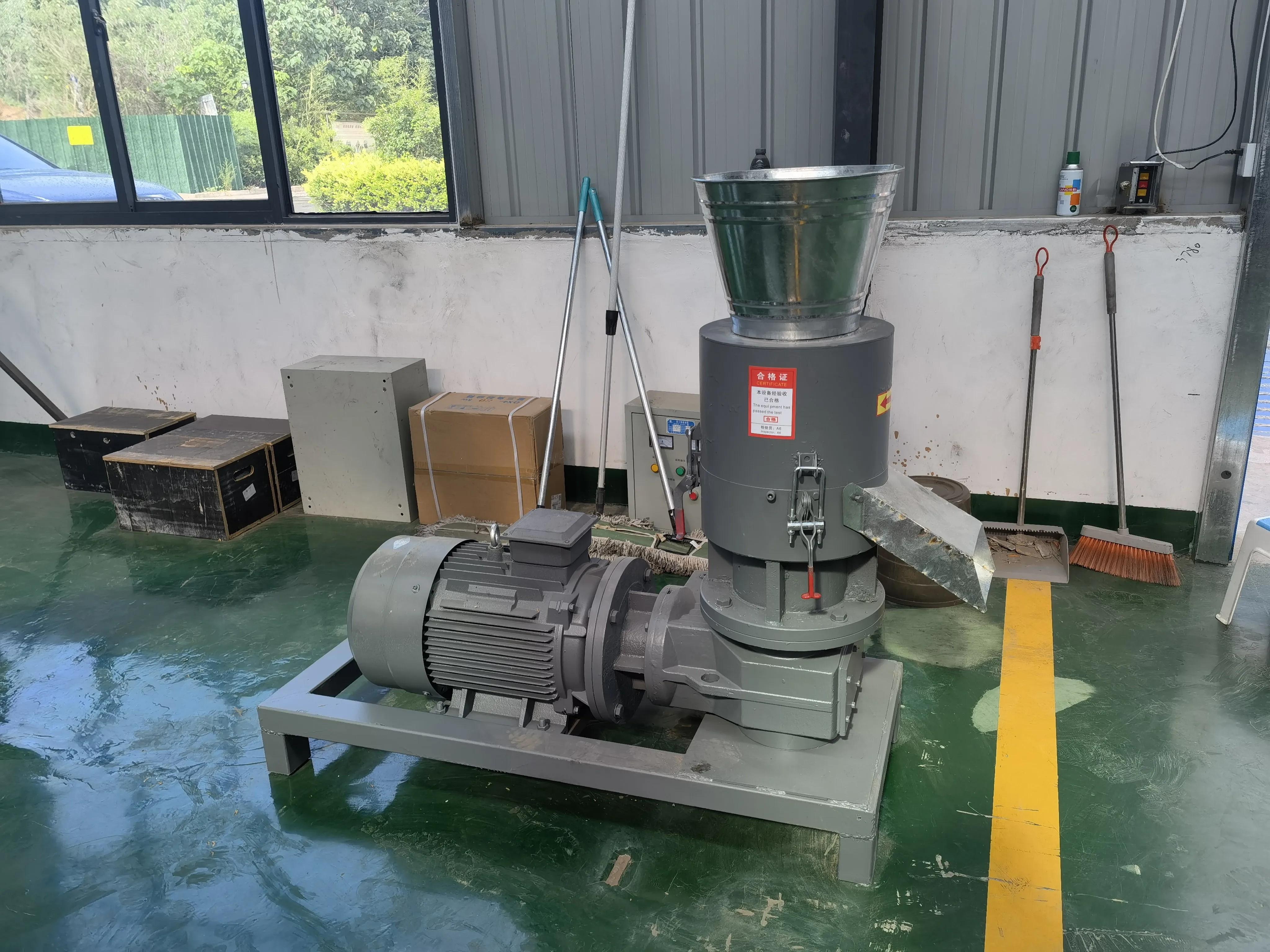 rice husk biomass wood pellet making machine