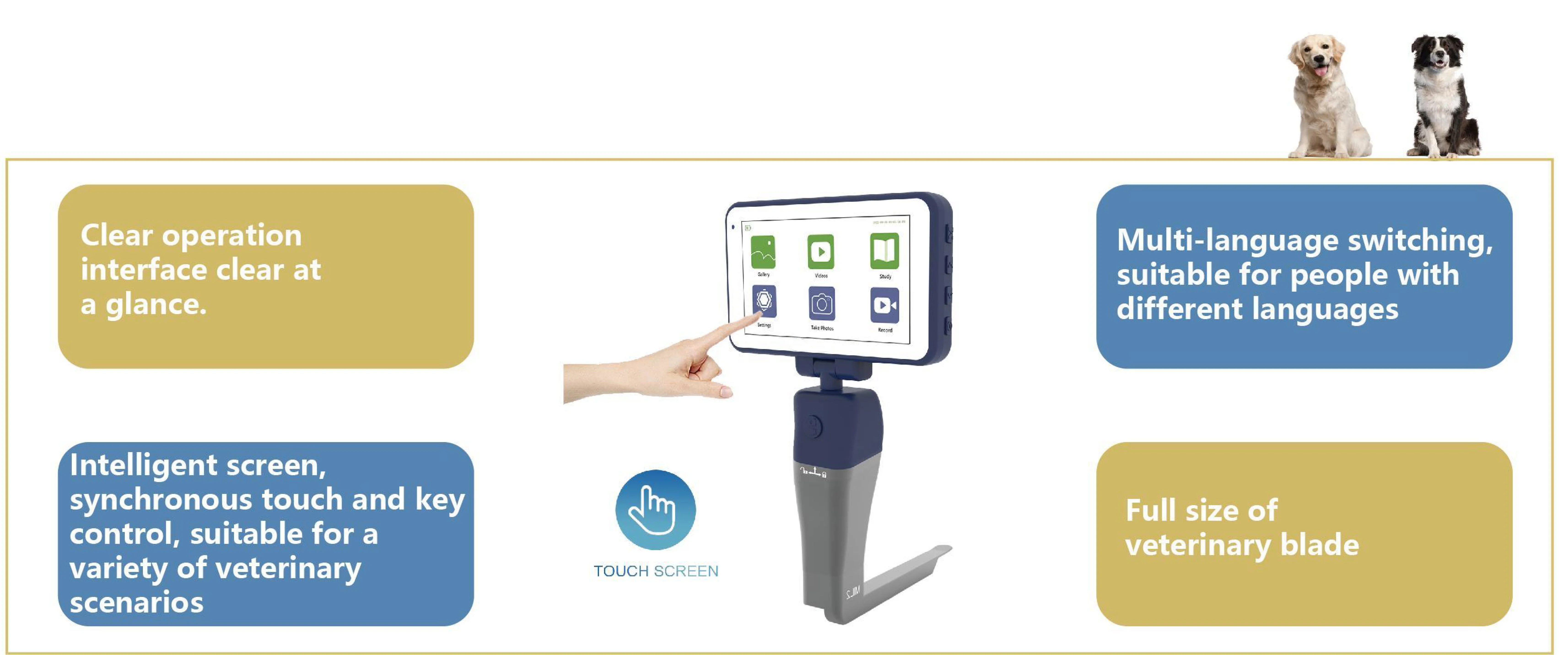 Manufacturing Handheld Reused/ Disposable video laryngoscope with Reused Blades