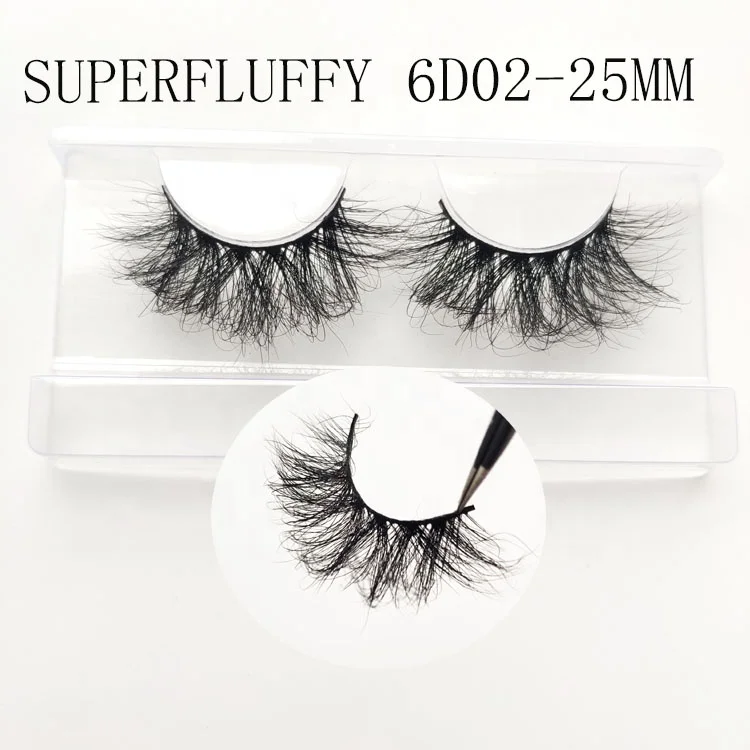 UK customer Mink Lashes Super Fluffy  Long Eyelashes Wholesale  Wispy Dramatic Curl  Eyelashes Extensions
