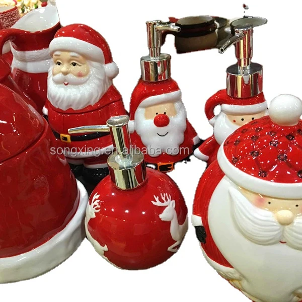 Santa Claus High Temperature Stoneware Coffee Mug Christmas Mugs Party Modern Water Cup Unique Ceramic Cup Gifts Xmas 3d 12oz